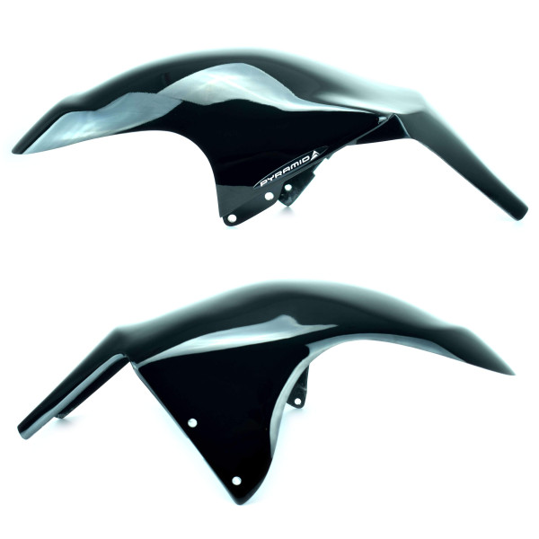 Pyramid Plastics Pyramid hugger | gloss black | yamaha bt 1100 bulldog 2002>2007